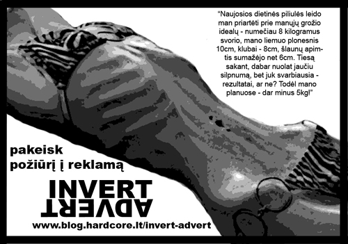 invert advert